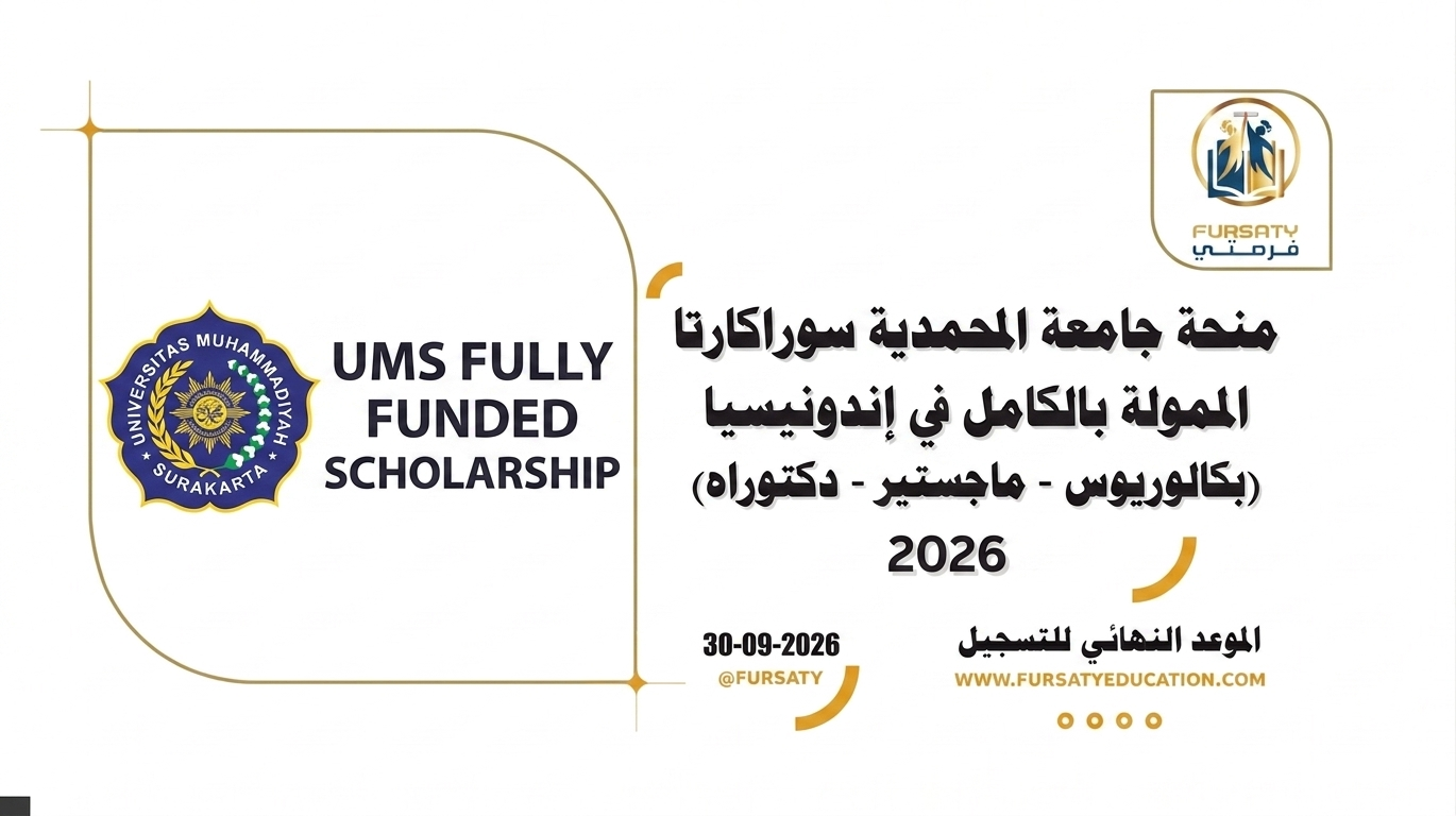 منحة جامعة المحمدية سوراكارتا الممولة بالكامل في إندونيسيا 2026