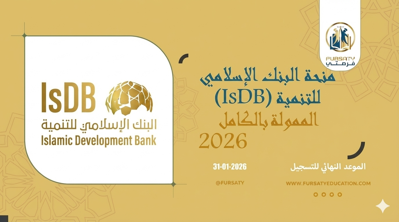 منحة البنك الإسلامي للتنمية (IsDB) 2026 | ممولة بالكامل